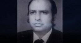 Pervaiz Malik, celebrated Pakistani film director, during the golden era of cinema.