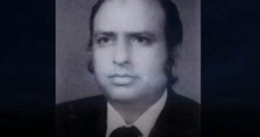 Pervaiz Malik, celebrated Pakistani film director, during the golden era of cinema.